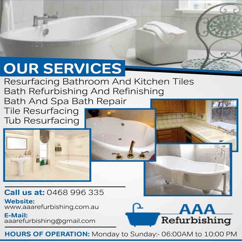 AAA Refurbishing | Bathroom Tiles resurfacing in Sydney